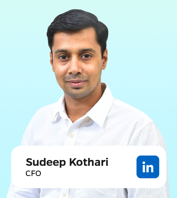 Sudeep Kothari, CFO